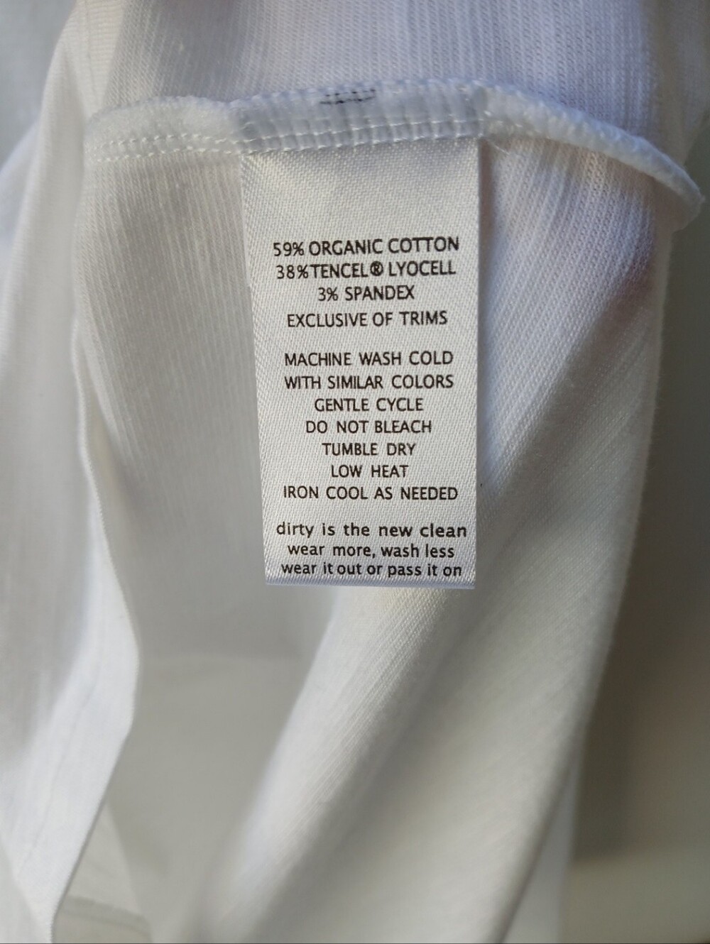 Toad & Co Marley Long Sleeve Top White Women's Large - Picture 5 of 6